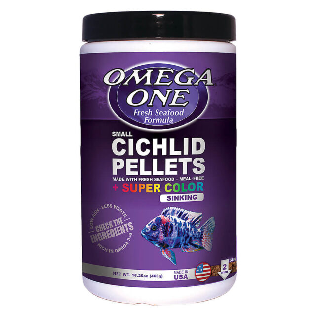 Omega™ One Cichilid Super Color Pellets Fish Food